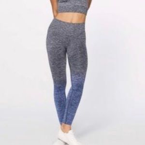 Lululemon Balance and Resist Ombré leggings